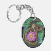 Chinees jaar van de slak sleutelhanger (Voorkant Links)