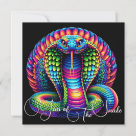 Chinees jaar van de slang 2025 kaart