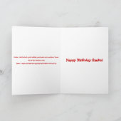 Chinees Jaar van de Slang Feestdagen Kaart (Binnen)