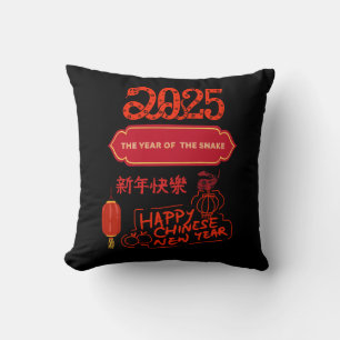 Chinees jaar van de slang. kussen