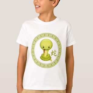 Chinees jaar van de slang t-shirt