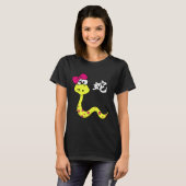 Chinees Jaar van de Snake Fun T-Shirt (Voorkant volledig)