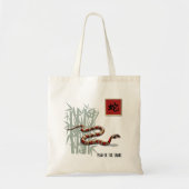 Chinees Jaar van de Snake Gift Bag Tote Bag (Voorkant)