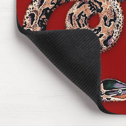 Chinees Jaar van de Snake Gift Muismat (Hoek)