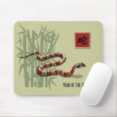 Chinees Jaar van de Snake Gift Muismat (Met muis)