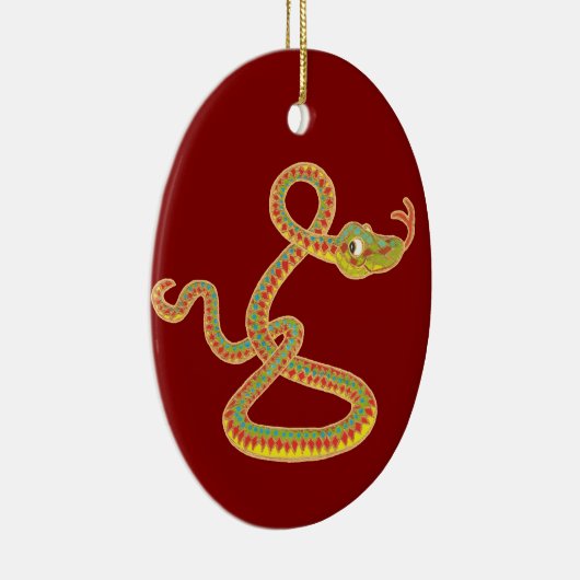 Chinees Jaar van de Snake Ornament (Rechts)