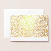 Chinees jaar van de Tiger Luxury Real Folie Cards Folie Kaarten (Met envelop)