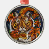 Chinees jaar van de Tiger Ornament (Voorkant)
