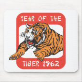 Chinees Jaar van de Tijger 1962 Gift Muismat (Voorkant)