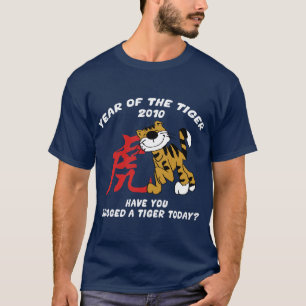 Chinees Jaar van de Tijger 2010 T-Hemden T-shirt