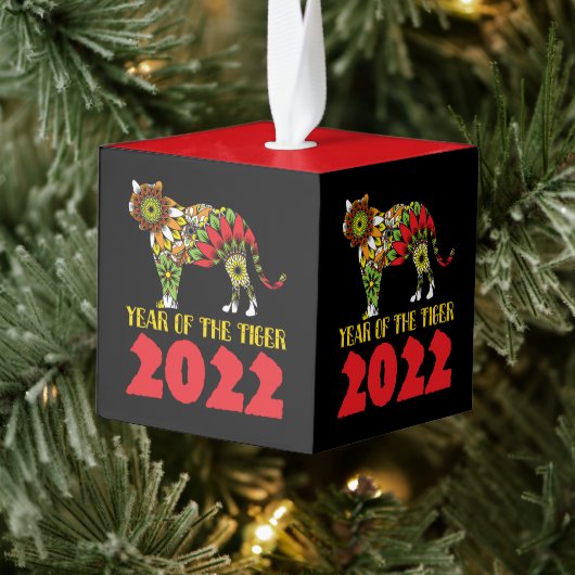 Chinees Jaar van de Tijger 2022 Decoratie (Boom)