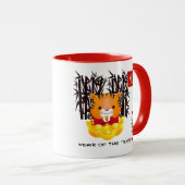 Chinees jaar van de tijger | Aangepast jaar en naa Mok (Voorkant rechts)