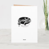 Chinees jaar van de tijger feestdagen kaart (Achterkant)