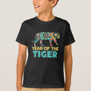 Chinees jaar van de tijger - Mandala T-shirt
