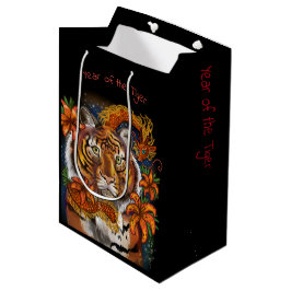 Chinees jaar van de tijger medium cadeauzakje