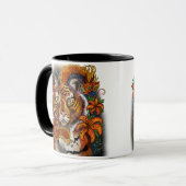 Chinees jaar van de tijger mok (Voorkant links)