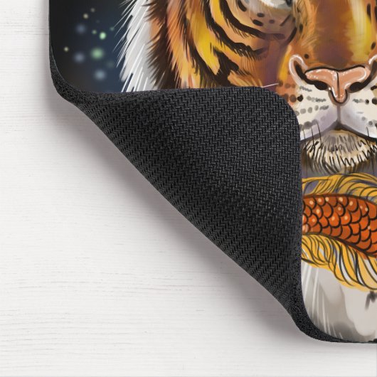 Chinees jaar van de tijger muismat (Hoek)