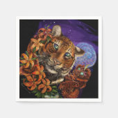 Chinees jaar van de tijger Napkins Servet (Voorkant)
