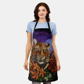 Chinees jaar van de tijger schort (Gedragen)