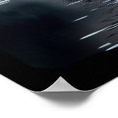 Chinees jaar van de zwarte slang van de slangensla poster (Hoek)