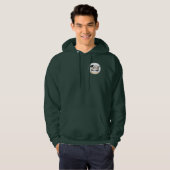 Chinees jaar van geboorte van de varkensdierentuin hoodie (Voorkant volledig)