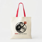 Chinees Jaar van het Aangepast Jaar van de Sleutel Tote Bag (Voorkant)