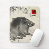 Chinees Jaar van het Aangepaste Jaar van het Varke Muismat (Met muis)