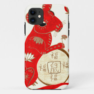 Chinees jaar van het Hoesje van de Rat iPhone 5/5s