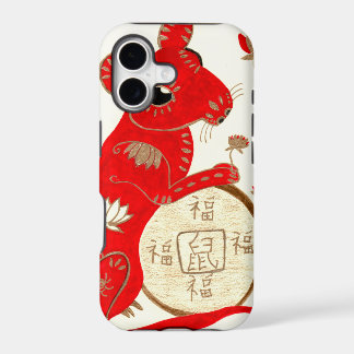 Chinees jaar van het Hoesje van de Rat iPhone 5/5s