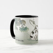 Chinees jaar van het konijn | Aangepast jaar en na Mok (Voorkant links)