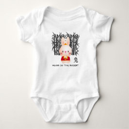 Chinees jaar van het konijn | Cute Little Rabbit Romper