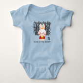 Chinees jaar van het konijn | Cute Little Rabbit Romper (Voorkant)