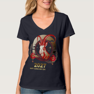 Chinees Jaar van het Paard 2026-vieringen T-shirt