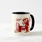 Chinees Jaar van het Paard Custom Year Mok (Voorkant rechts)