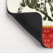 Chinees Jaar van het Paard Gift Muismat (Hoek)