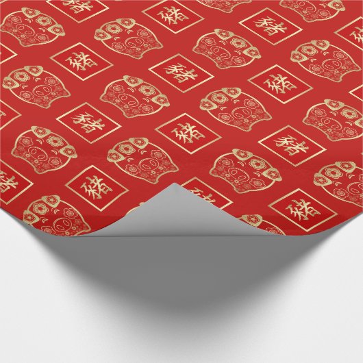 Chinees jaar van het papier voor de vulling van ca (Hoek)