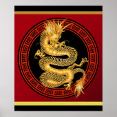  Chinees Jaar van het Poster Draak (Voorkant)