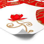 Chinees jaar van het Poster van de slang (Hoek)