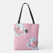 Chinees jaarmonogram voor vliegende varkens Kies k Tote Bag (Achterkant)