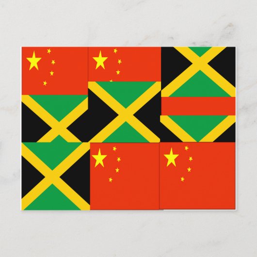 Chinees-Jamaicaans Briefkaart (Voorkant)