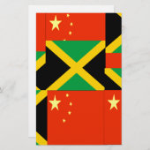 Chinees-Jamaicaans Briefpapier (Voorkant / Achterkant)