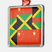Chinees-Jamaicaans Metalen Ornament (Links)