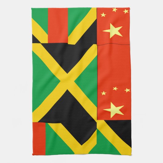 Chinees-Jamaicaans Theedoek (Verticaal)