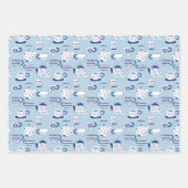 Chinees-Japanse Teapots Teacups Inpakpapier Vel (Voorkant 2)