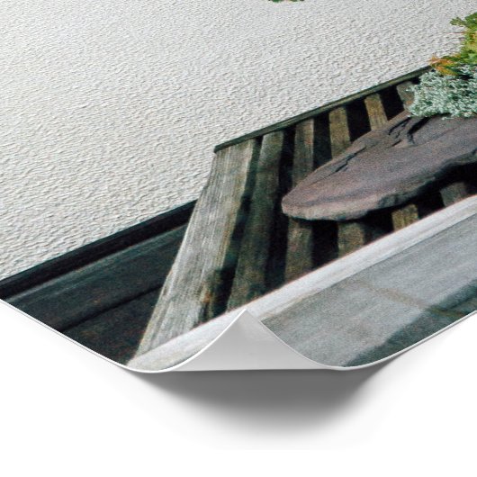 Chinees Juniper Bonsai Forest Poster (Hoek)