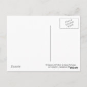 Chinees Junk yellow Briefkaart (Achterkant)
