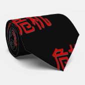 Chinees karakter, Chinees karakter, Chinees c... Stropdas (Opgerold)