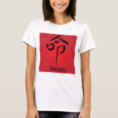 Chinees kenmerk voor bestemming t-shirt (Voorkant)