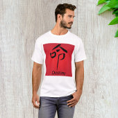 Chinees kenmerk voor bestemming t-shirt