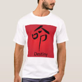 Chinees kenmerk voor bestemming t-shirt (Voorkant)